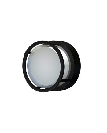 CREEK * PLAFÓN/APLIQUE EXTERIOR NEGRO LED IP65 - 15W - CCT